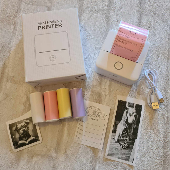 Mini Printer - inkless, wireless & portable!