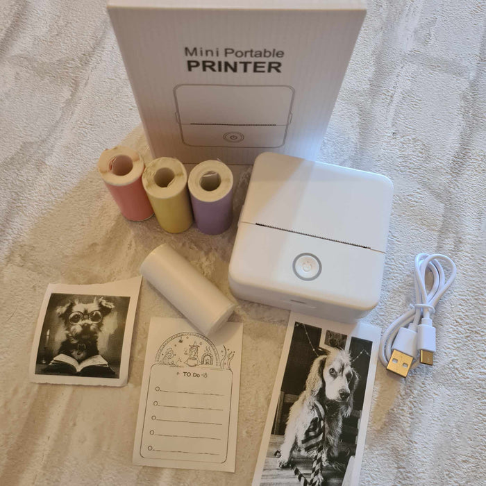 Mini Printer - inkless, wireless & portable!