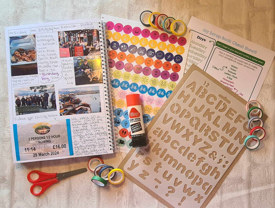 Custom Scrapbook, choose your own title!