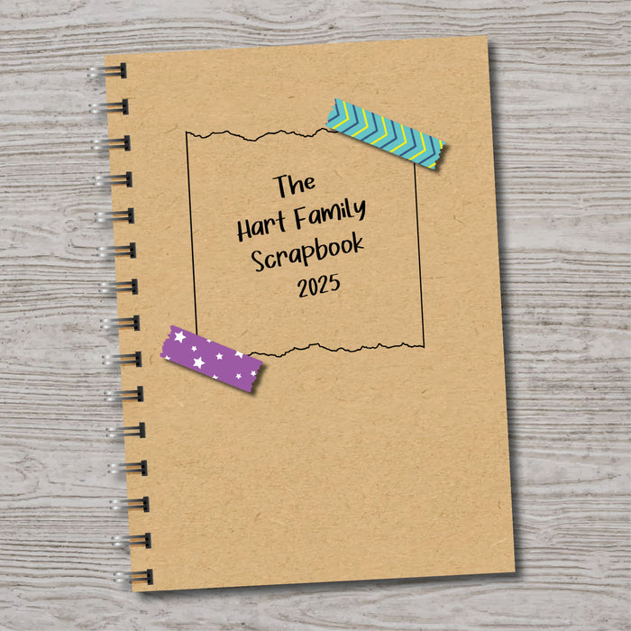 Custom Scrapbook, choose your own title!