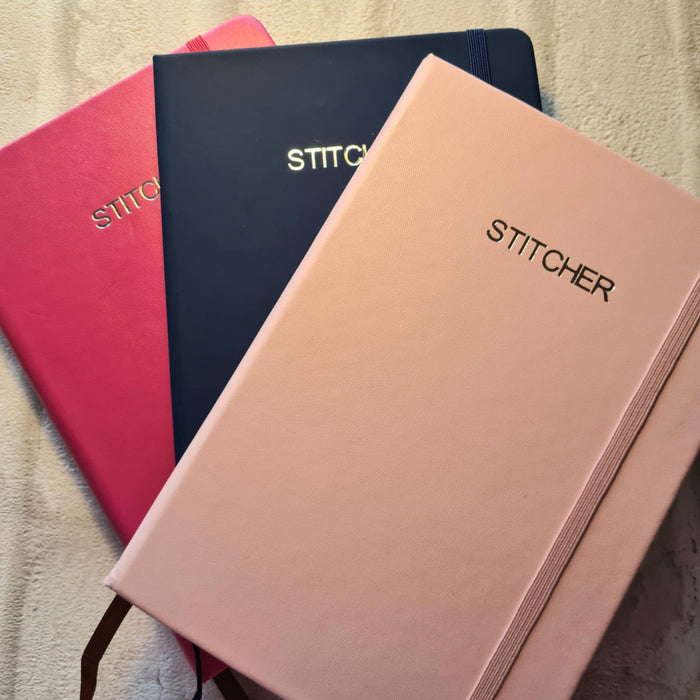 STITCHER - Hardback notebook for sewers, quilters, stitchers