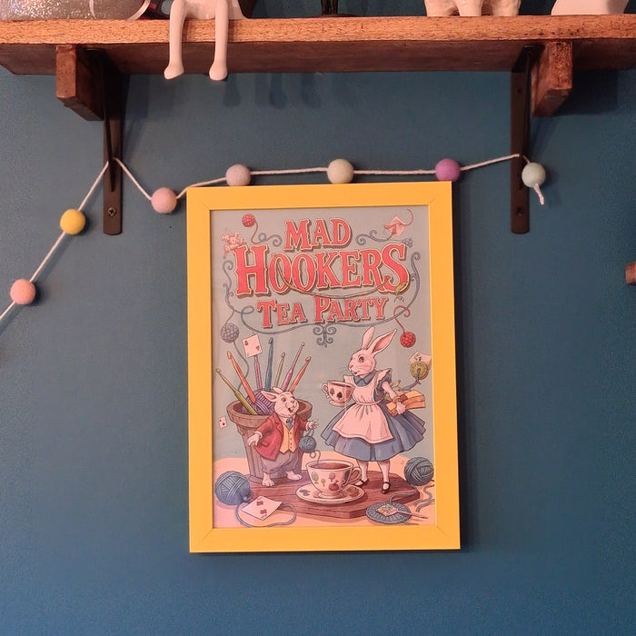 Wall Art Print - Mad Hookers Tea Party