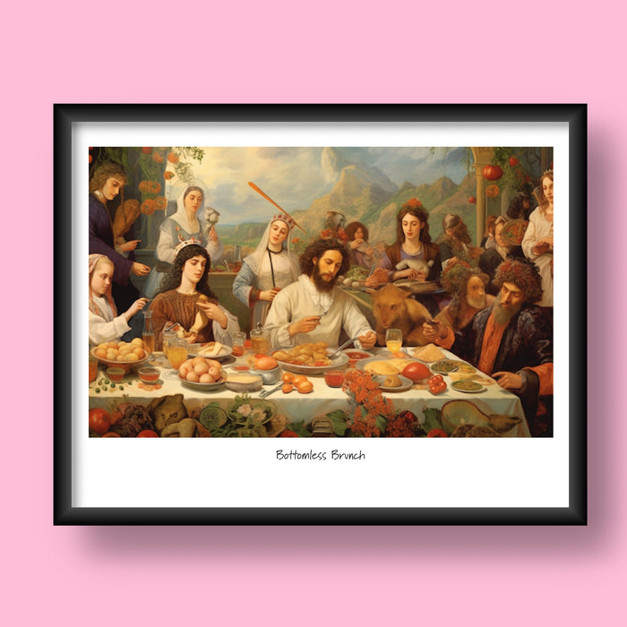 Wall Art Print - Bottomless Brunch