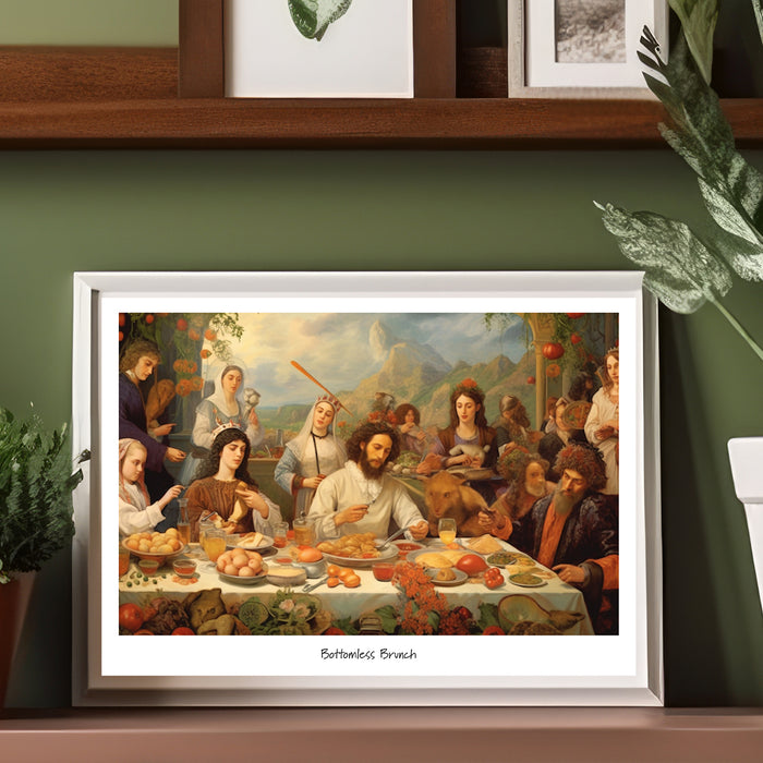 Wall Art Print - Bottomless Brunch