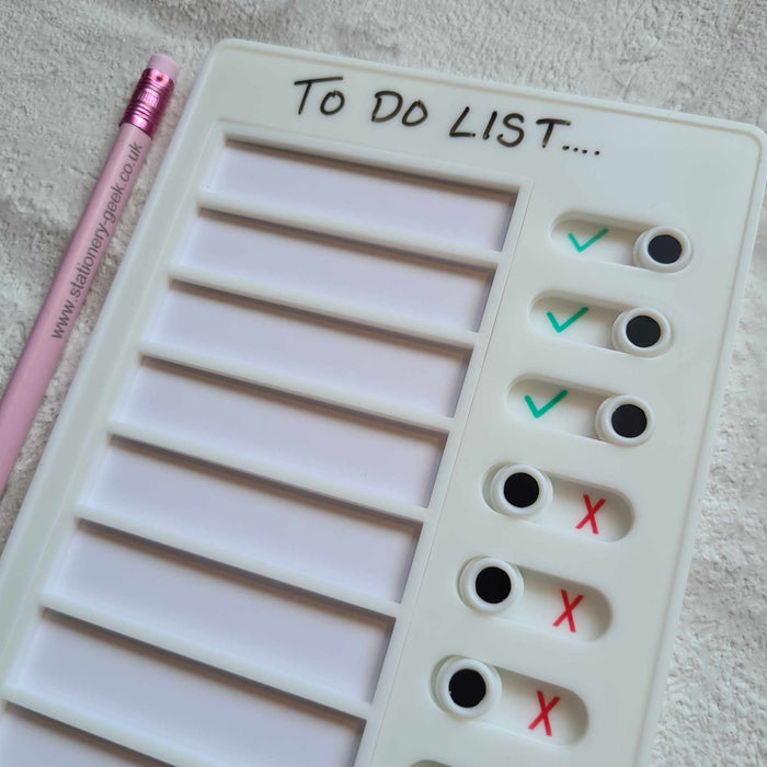 Checklist Board - with dry wipe pen!