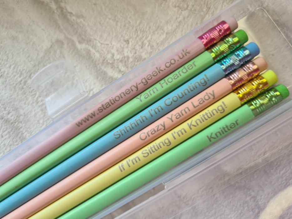 Yarny Pencil Set!
