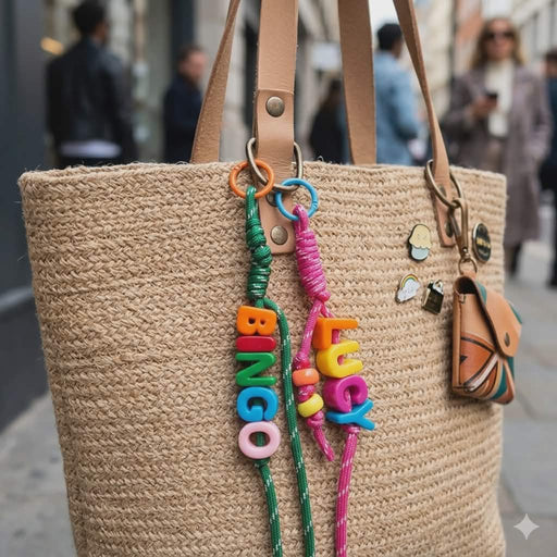 Chunky Custom Keyring Bag Charms