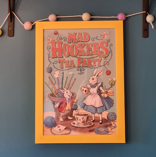 Wall Art Print - Mad Hookers Tea Party