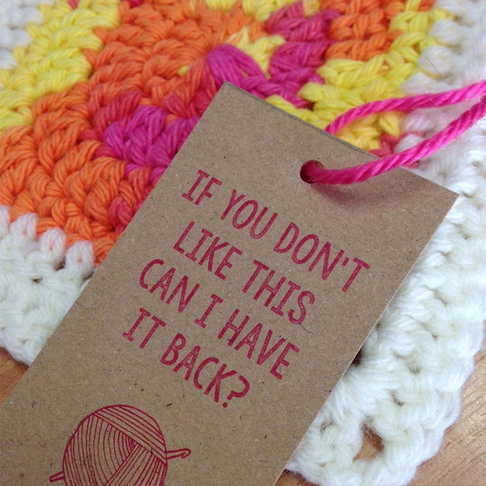 Honest Gift Tags - Crochet