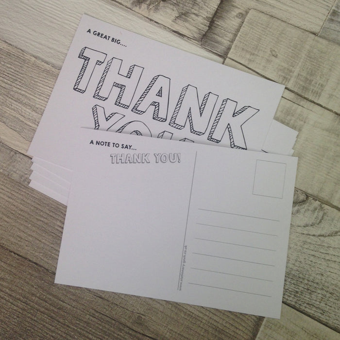 Thank You Postcards - Printable!