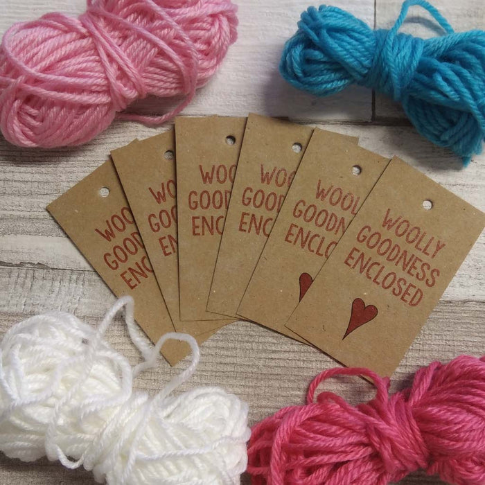 Gift Tags - "Woolly Goodness Enclosed"