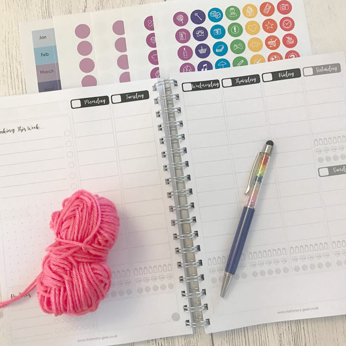 Winning at Life - 12 Month Planner - Yarn Lover's Edition!