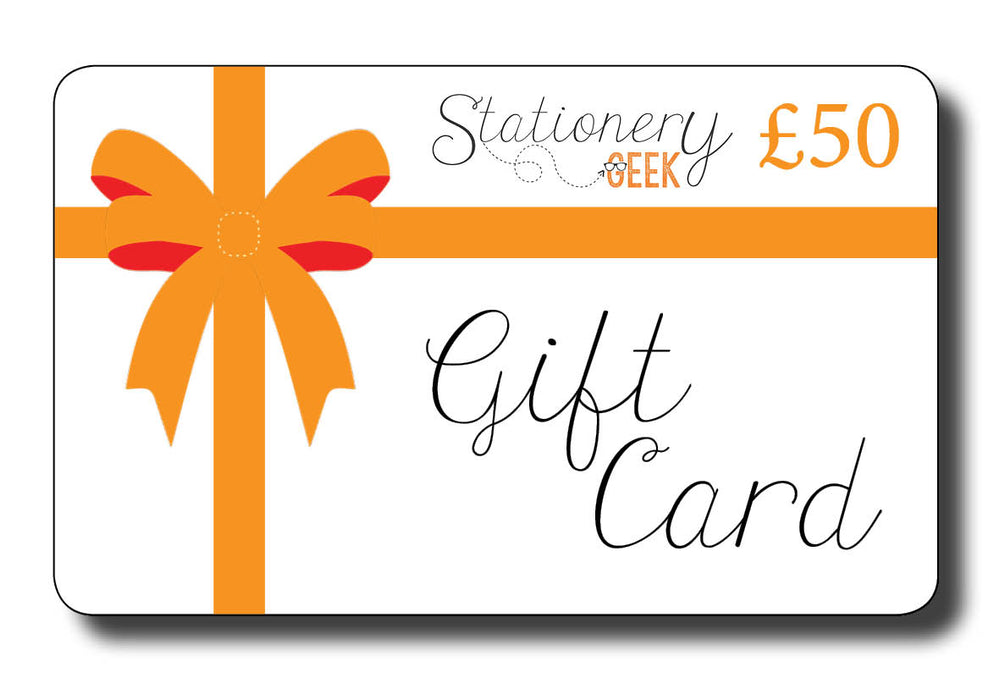 "Gift Card" - Stationery Geek!